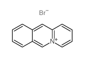 Benzo[b]quinolizinium,bromide (1:1) Structure