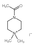 4-乙酰基-1,1-二甲基碘化哌嗪图片