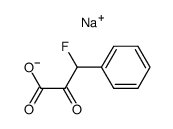 sodium 3-fluoro-3-phenylpyruvate结构式