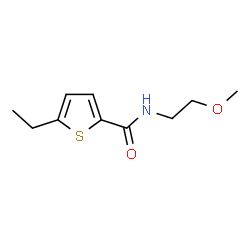 2-Thiophenecarboxamide,5-ethyl-N-(2-methoxyethyl)-(9CI)结构式