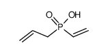 allylvinylphosphinic acid Structure