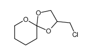 3-(chloromethyl)-1,4,10-trioxaspiro[4.5]decane Structure