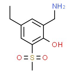 Phenol, 2-(aminomethyl)-4-ethyl-6-(methylsulfonyl)- (9CI) picture