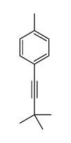 1-(3,3-dimethylbut-1-ynyl)-4-methylbenzene结构式