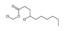 chloromethyl 4-chlorodecanoate Structure