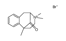 3,3,6-trimethyl-11-oxo-1,2,3,4,5,6-hexahydro-2,6-methano-benz[d]azocinium; bromide结构式