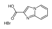 咪唑并[1,2-a]吡啶-2-羧酸氢溴酸盐结构式