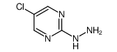 2(1H)-Pyrimidinone, 5-chloro-, hydrazone (9CI) structure