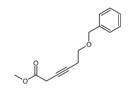 methyl 6-phenylmethoxyhex-3-ynoate结构式