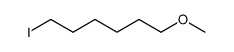 iodo-6 methoxy-1 hexane Structure