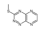 3-methylsulfanylpyrazino[2,3-e][1,2,4]triazine结构式