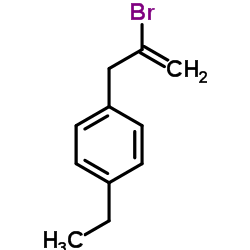 2-BROMO-3-(4-ETHYLPHENYL)-1-PROPENE Structure