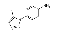 4-(5-methyltriazol-1-yl)aniline Structure