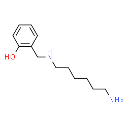 [[(6-aminohexyl)amino]methyl]phenol结构式