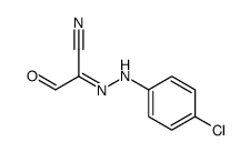 N-(4-chloroanilino)-2-oxoethanimidoyl cyanide结构式