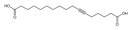 heptadec-6-ynedioic acid Structure