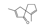 2,9-dimethylspiro[4.4]nona-2,8-dien-4-one Structure