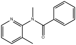 Benzamide, N-methyl-N-(3-methyl-2-pyridinyl)- structure