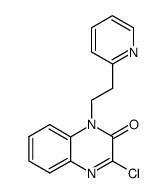 3-chloro-1-(2-pyridin-2-yl-ethyl)-1H-quinoxalin-2-one Structure