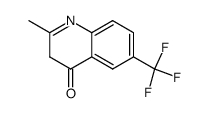 2-methyl-6-trifluoromethyl-3H-quinolin-4-one结构式