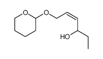 6-(oxan-2-yloxy)hex-4-en-3-ol结构式