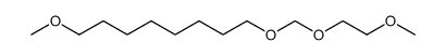 2,5,7,16-tetraoxaheptadecane Structure