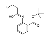 tert-butyl 2-(3-bromopropanoylamino)benzoate Structure