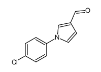 1-(4-chlorophenyl)pyrrole-3-carbaldehyde Structure