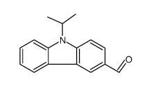 9-propan-2-ylcarbazole-3-carbaldehyde结构式