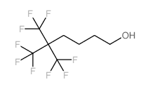 5,5-BIS(TRIFLUOROMETHYL)-6,6,6-TRIFLUORO-HEXAN-1-OL结构式