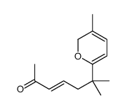 6-methyl-6-(3-methyl-2H-pyran-6-yl)hept-3-en-2-one结构式