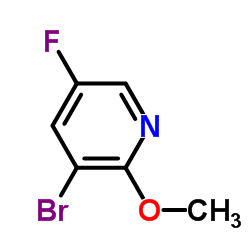3-Bromo-5-fluoro-2-methoxypyrdine picture
