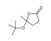5-methyl-5-[(2-methylpropan-2-yl)oxy]oxolan-2-one Structure
