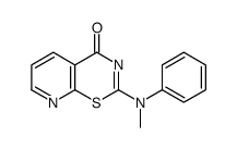 2-(N-methylanilino)pyrido[3,2-e][1,3]thiazin-4-one Structure
