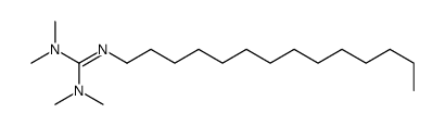 1,1,3,3-tetramethyl-2-tetradecylguanidine Structure
