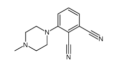 3-(4-methylpiperazin-1-yl)benzene-1,2-dicarbonitrile结构式