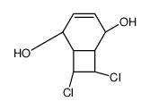 (1S,2S,5R,6R,7R,8S)-7,8-dichlorobicyclo[4.2.0]oct-3-ene-2,5-diol Structure