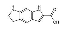 1,5,6,7-tetrahydropyrrolo[3,2-f]indole-2-carboxylic acid结构式