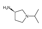 (3R)-1-(1-methylethyl)pyrrolidin-3-amine Structure