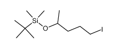 1-((t-butyldimethylsilyl)oxy, methyl) 4-idobutane结构式