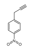 1-nitro-4-prop-2-ynylbenzene结构式
