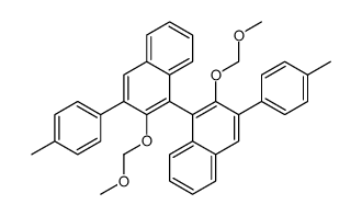 2-(methoxymethoxy)-1-[2-(methoxymethoxy)-3-(4-methylphenyl)naphthalen-1-yl]-3-(4-methylphenyl)naphthalene Structure