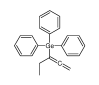 penta-1,2-dien-3-yl(triphenyl)germane结构式