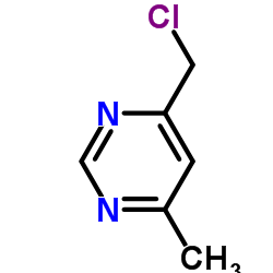 4-(Chloromethyl)-6-methylpyrimidine Structure