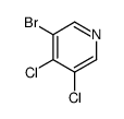 3-Bromo-4,5-dichloropyridine Structure