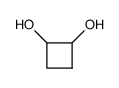 cyclobutane-cis-1,2-diol结构式