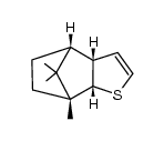 [3aS-(3aα,4α,7α,7aα)]-3a,4,5,6,7,7a-Hexahydro-7,8,8-trimethyl-4,7-methanobenzo[b]thiophen Structure