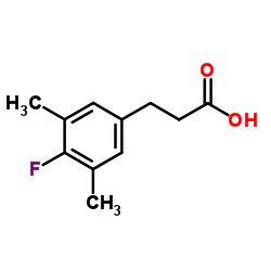 3-(4-Fluoro-3,5-dimethylphenyl)propionic acid图片