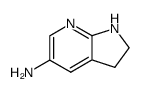 1H-Pyrrolo[2,3-b]pyridine,5-amino-2,3-dihydro-(6CI) Structure