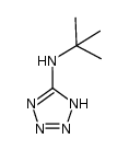N-(tert-butyl)-1H-tetrazol-5-amine Structure